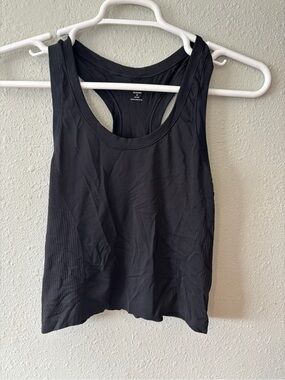 Old Navy Black Racerback Tank Top